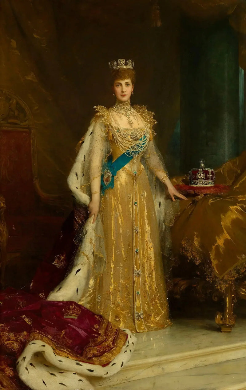 Kungen Alexandra (1844-1925) - Luke Fildes