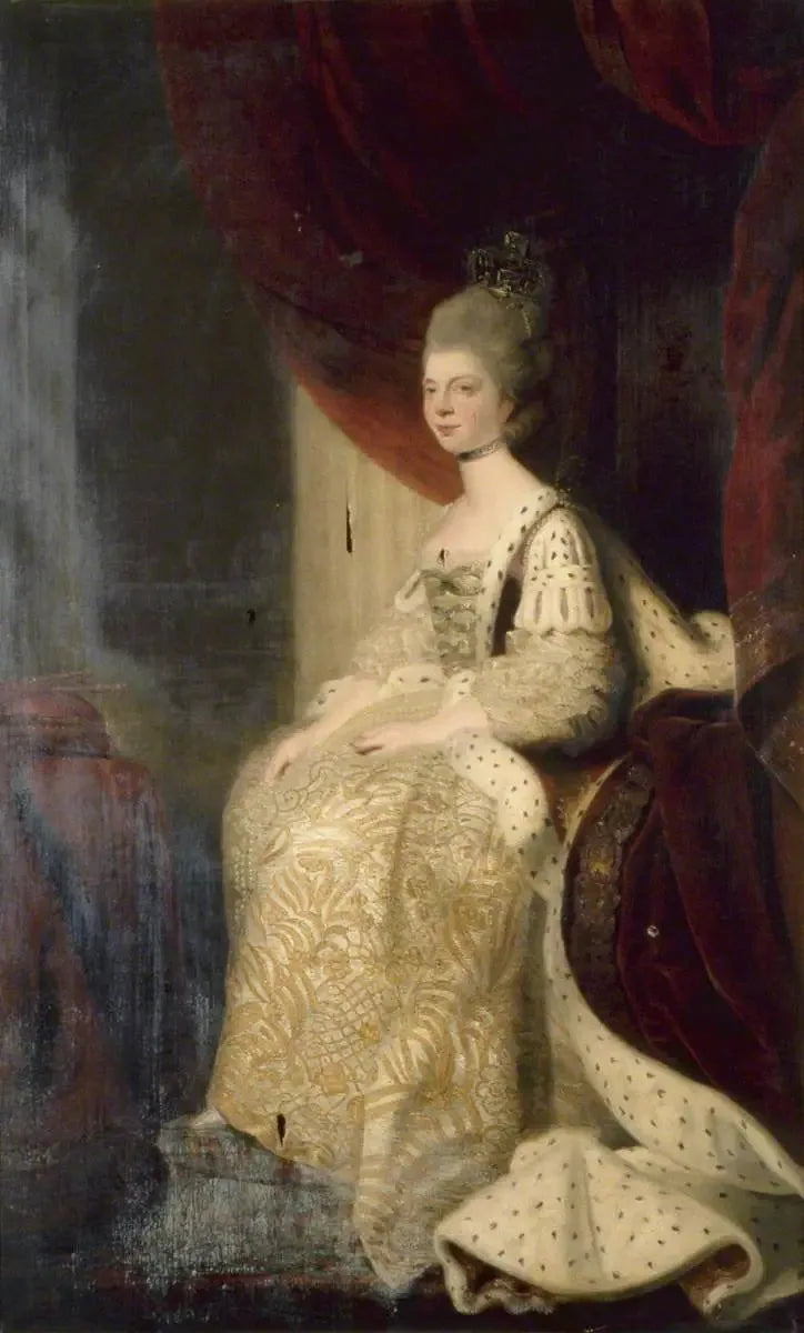 Drottning Charlotte (1744–1818) - Joshua Reynolds