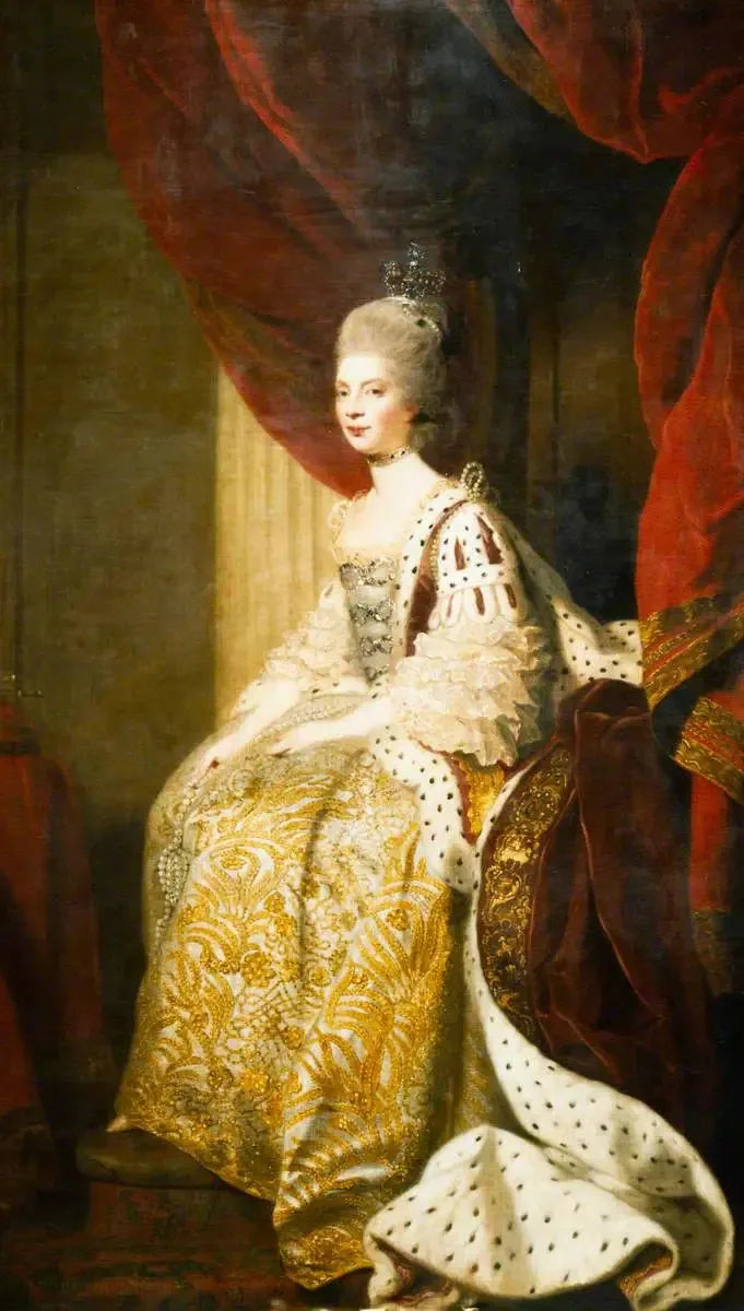 Kungen Charlotte (1744–1818) - Joshua Reynolds