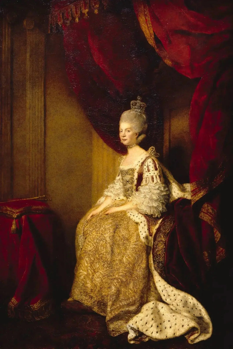 Drottning Charlotte (1744–1818) - Joshua Reynolds