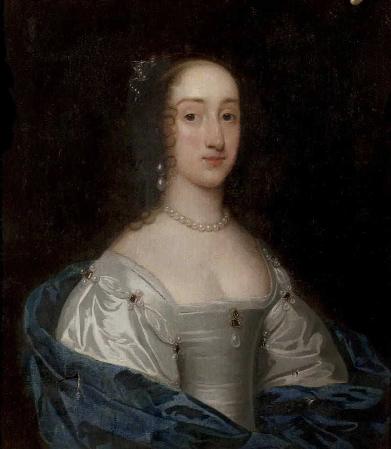 Kungen Henriette Marie (1609–1669) - Antoine van Dyck