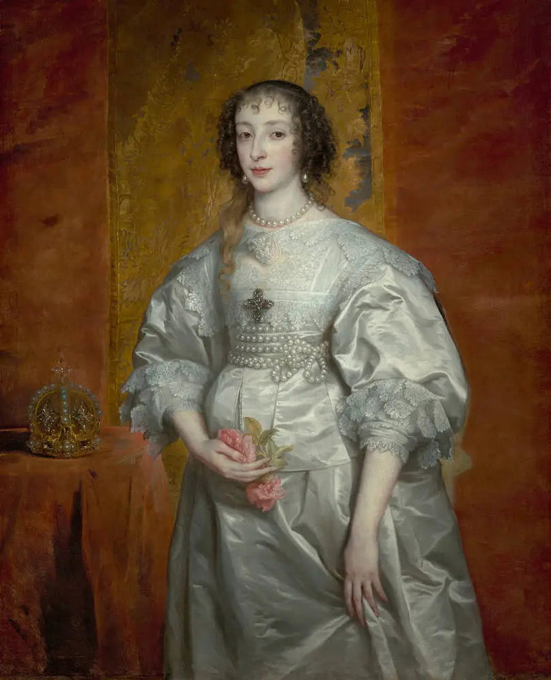 Kungen Henriette Marie - Antoine van Dyck