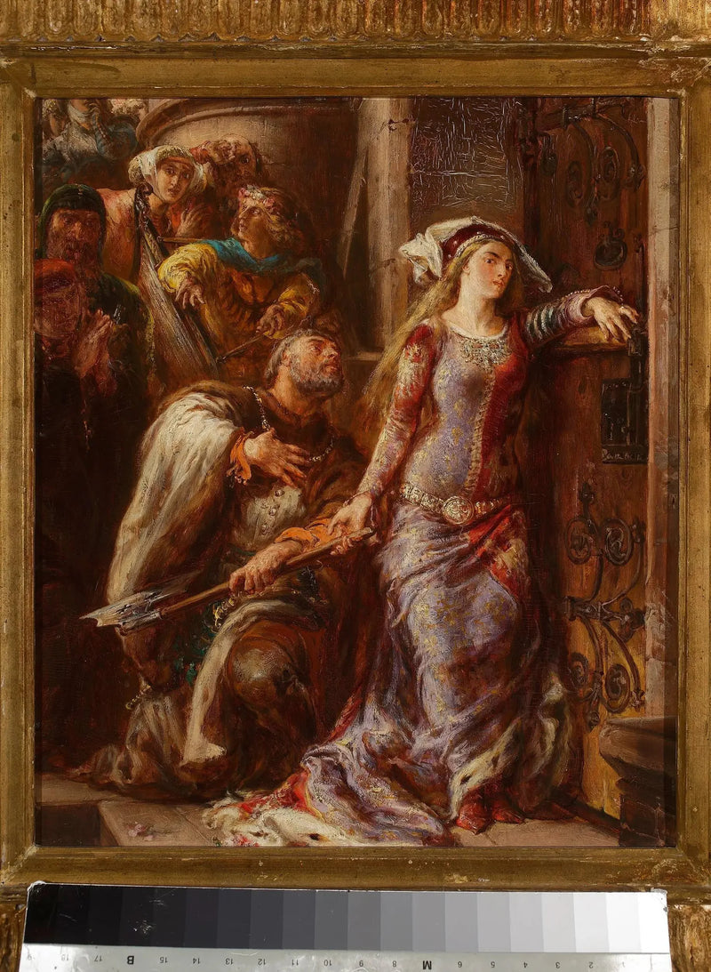 Kungen Jadwiga och Dymitr de Goraj - Jan Matejko