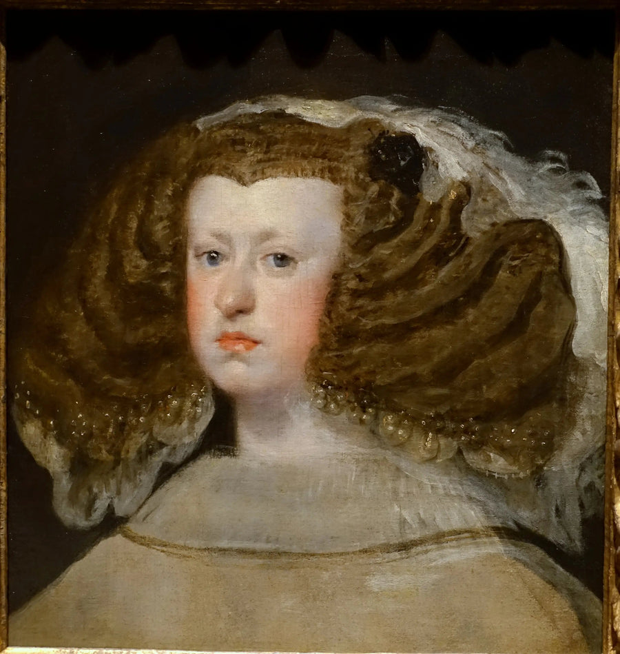 Autricheiska drottningen Marianne - Diego Velázquez