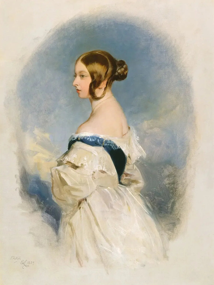 Kungen Victoria (1819-1901) - Edwin Henry Landseer