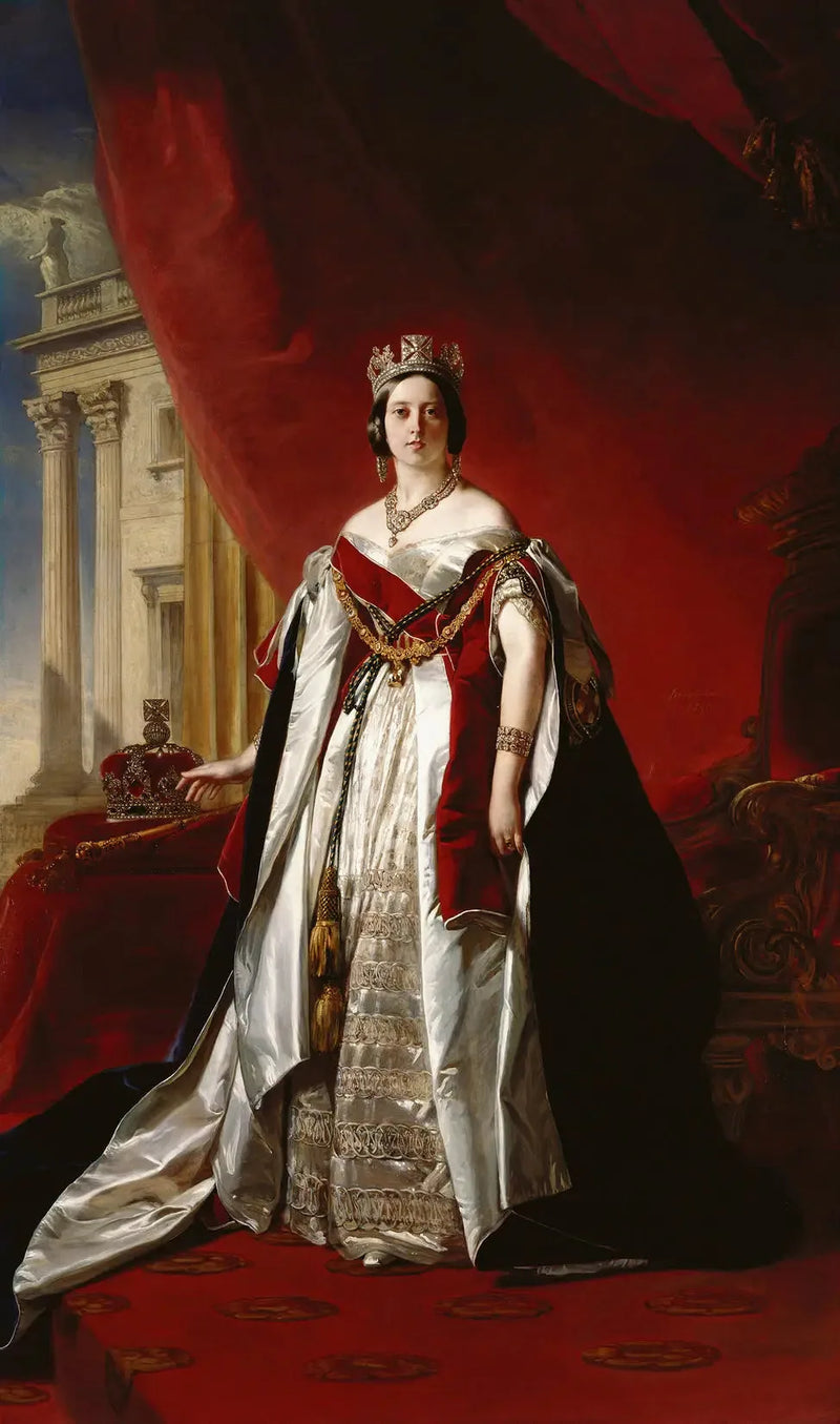Kungen Victoria (1819-1901) - Franz Xaver Winterhalter