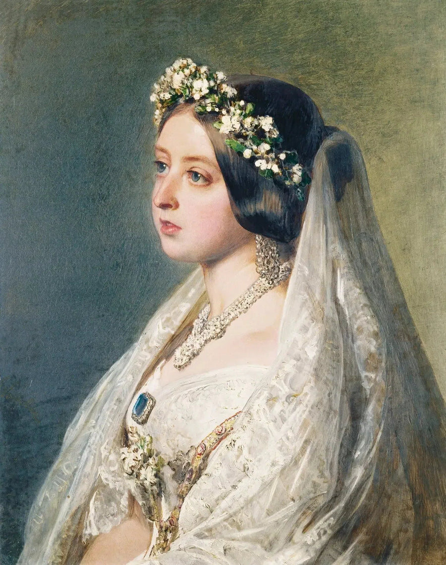 Kungen Victoria (1819-1901) - Franz Xaver Winterhalter