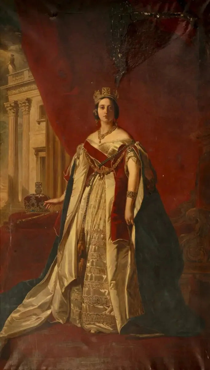 Kungen Victoria (1819–1901) - Franz Xaver Winterhalter