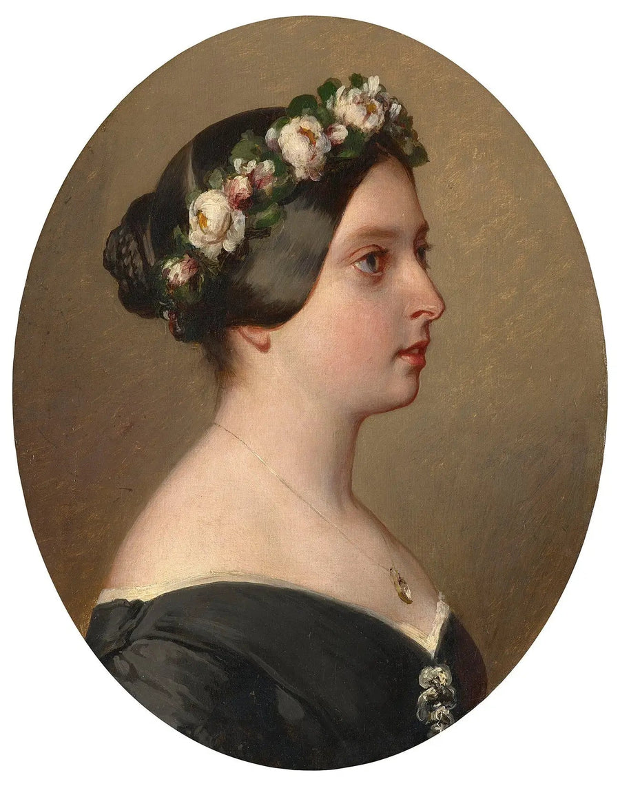 Kungen Victoria (1819-1901) - Franz Xaver Winterhalter