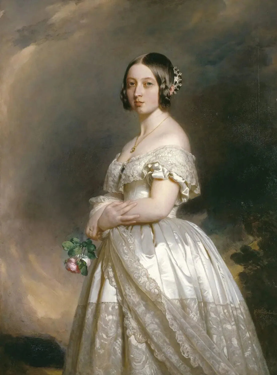 Drottning Victoria (1819-1901) - Franz Xaver Winterhalter