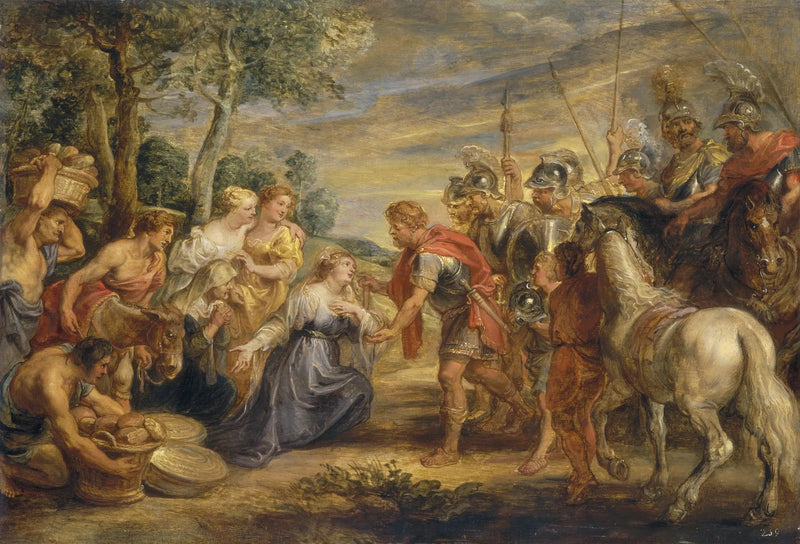 David och Abigaïl - Peter Paul Rubens