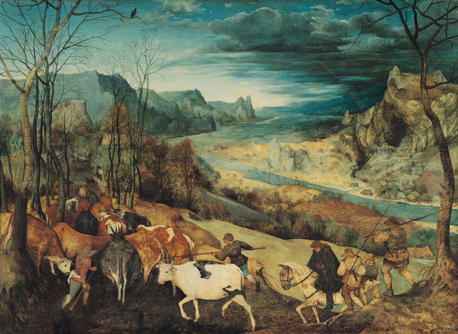 Fåren återvänder - Pieter Brueghel den äldre
