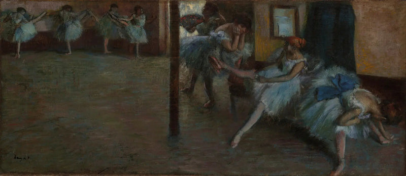 Balettens upprepning - Edgar Degas