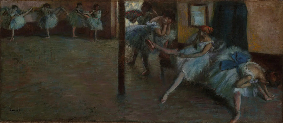 Balettens upprepning - Edgar Degas