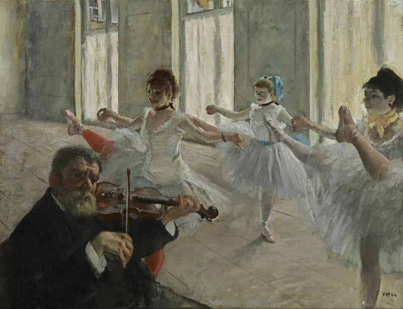 Återupprepningen - Edgar Degas