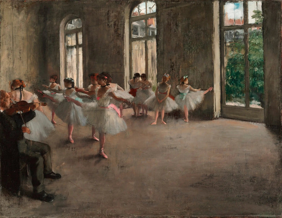 Återupprepningen - Edgar Degas