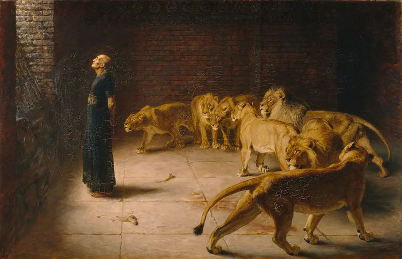 Daniel's svar till kungen - Briton Rivière