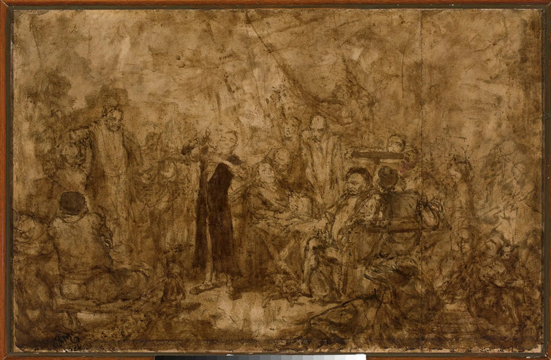 Republiken Babin, skiss - Jan Matejko