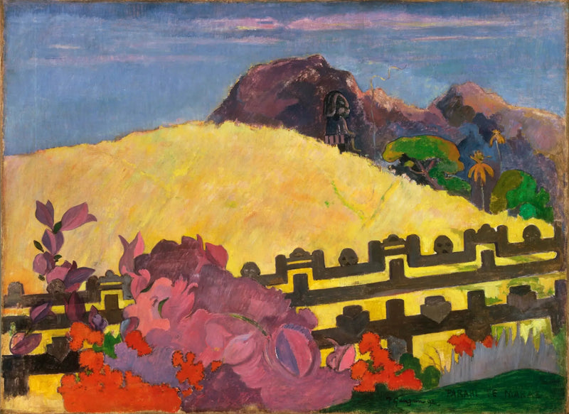 Här ligger templet - Paul Gauguin