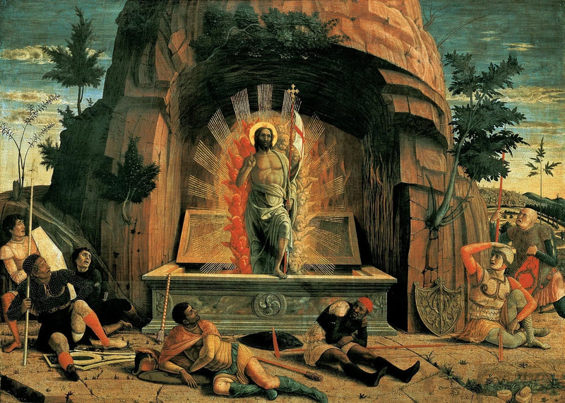 Uppståndelsen - Andrea Mantegna
