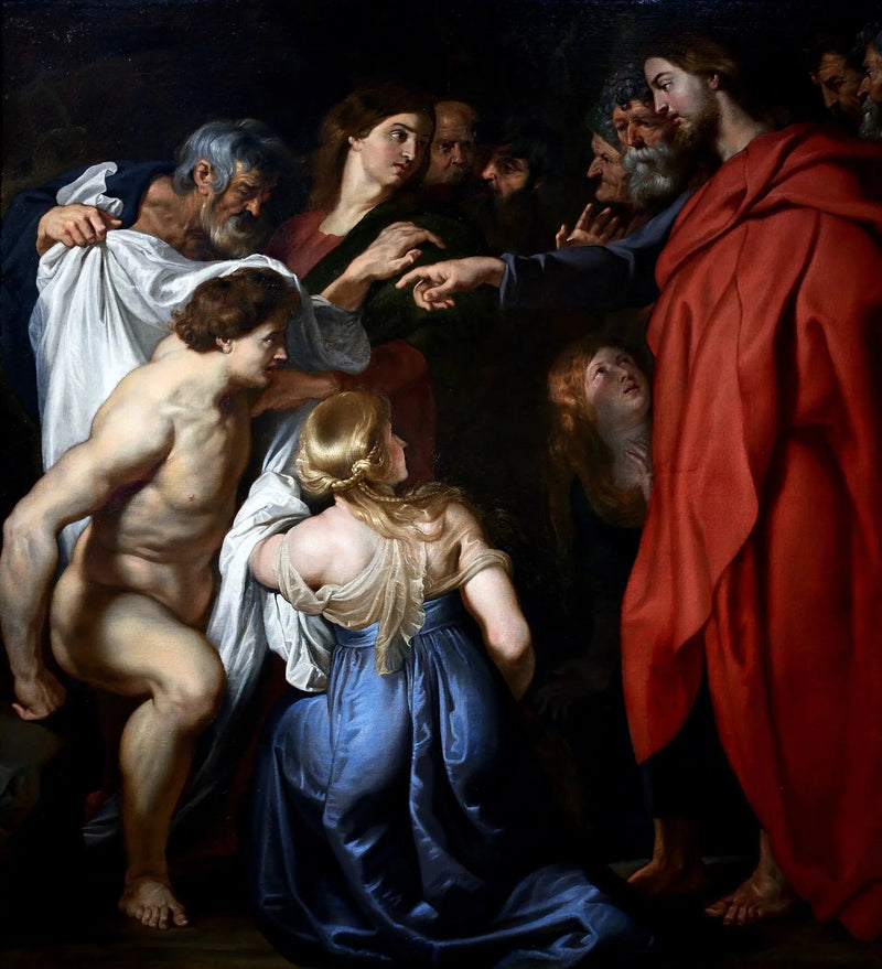 Lazares uppståndelse - Peter Paul Rubens