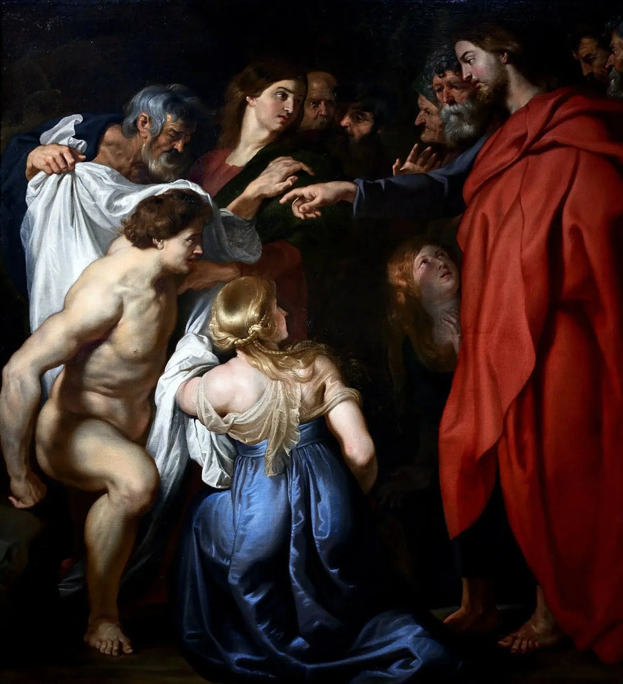 Lazares uppståndelse - Peter Paul Rubens