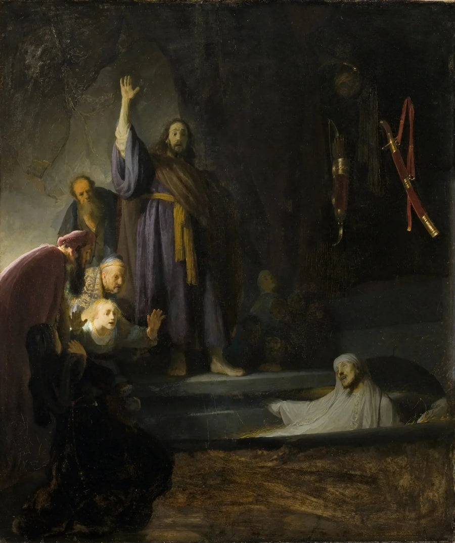 Lazares uppståndelse - Rembrandt