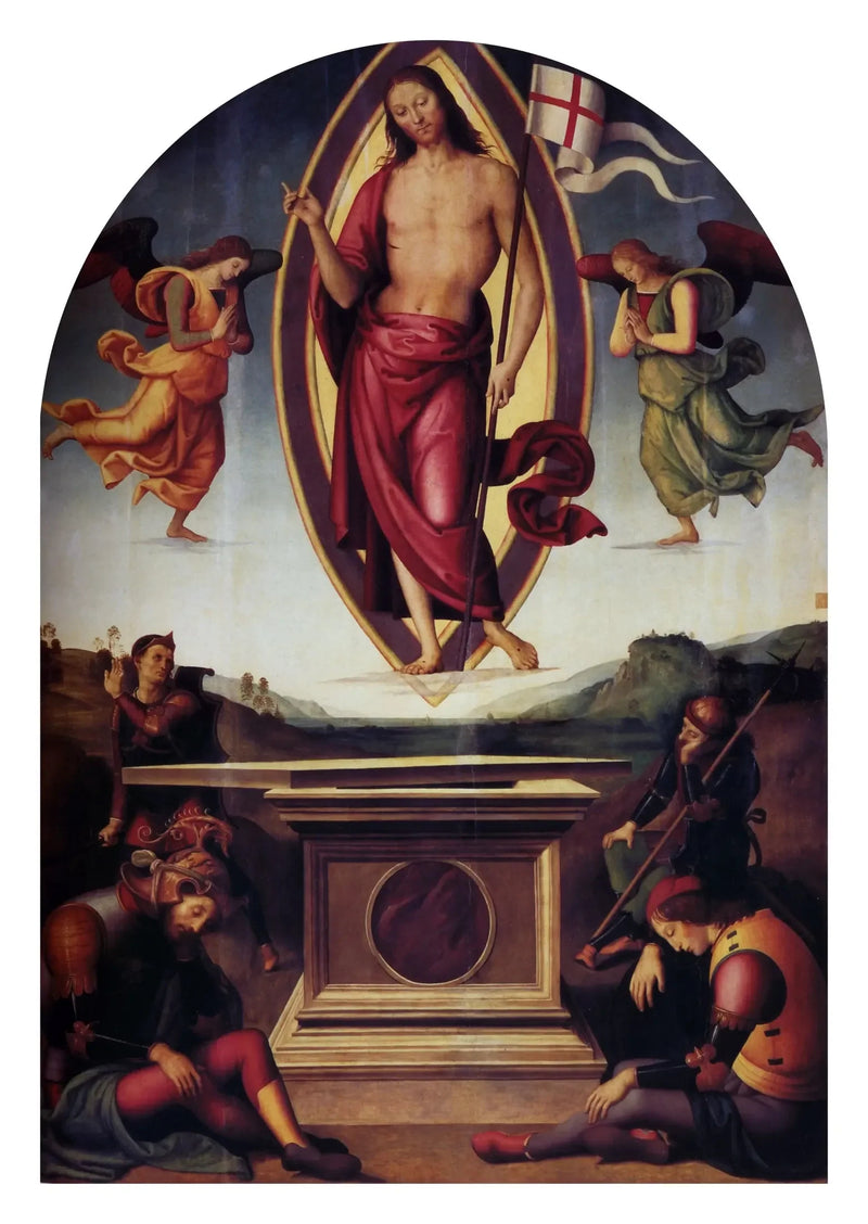 Uppståndelsen av San Francesco al Prato - Pietro Perugino