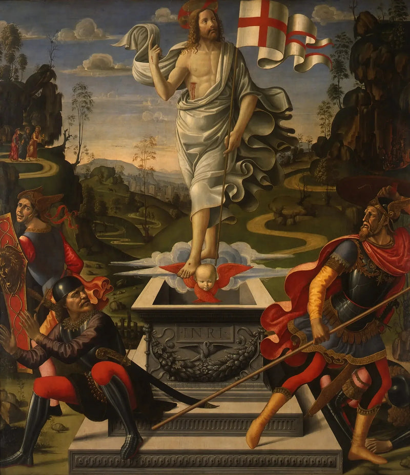Kristi uppståndelse - Domenico Ghirlandaio