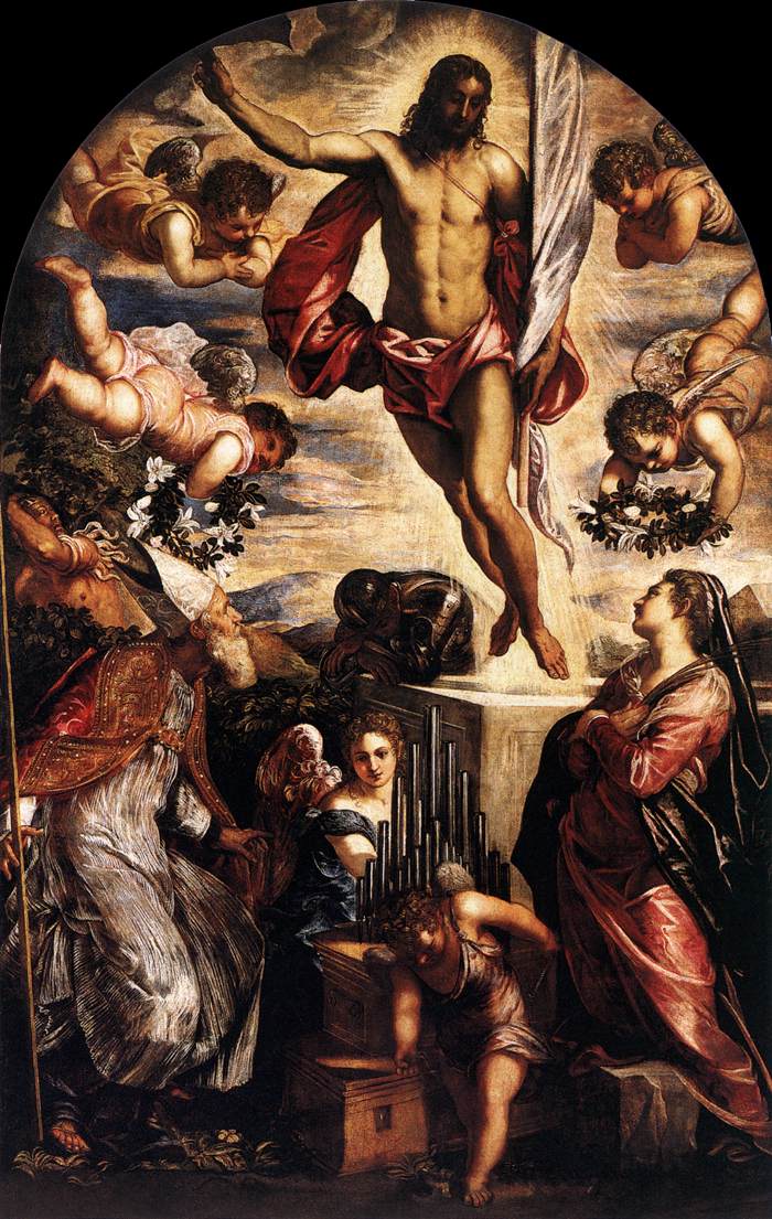 Kristi Uppståndelse - Jacopo Tintoretto