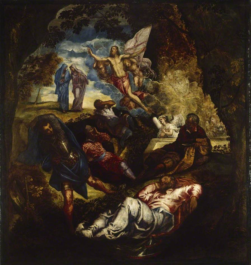 Kristi uppståndelse - Jacopo Tintoretto