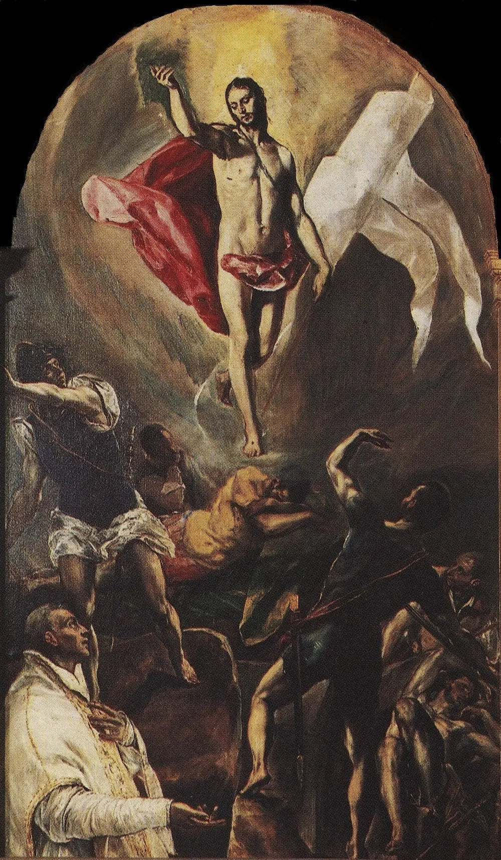 La Résurrection - El Greco image 1 tableau peint à l’huile sur toile