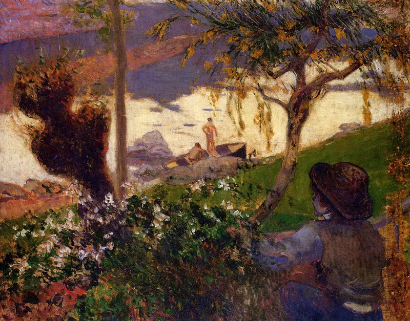 Den vita floden - Paul Gauguin