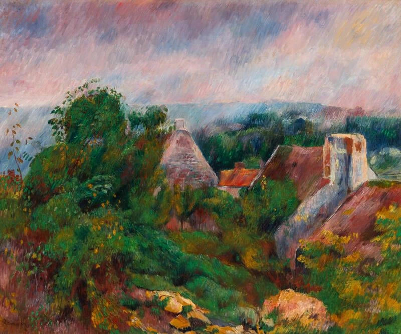 La Roche-Guyon - Pierre-Auguste Renoir