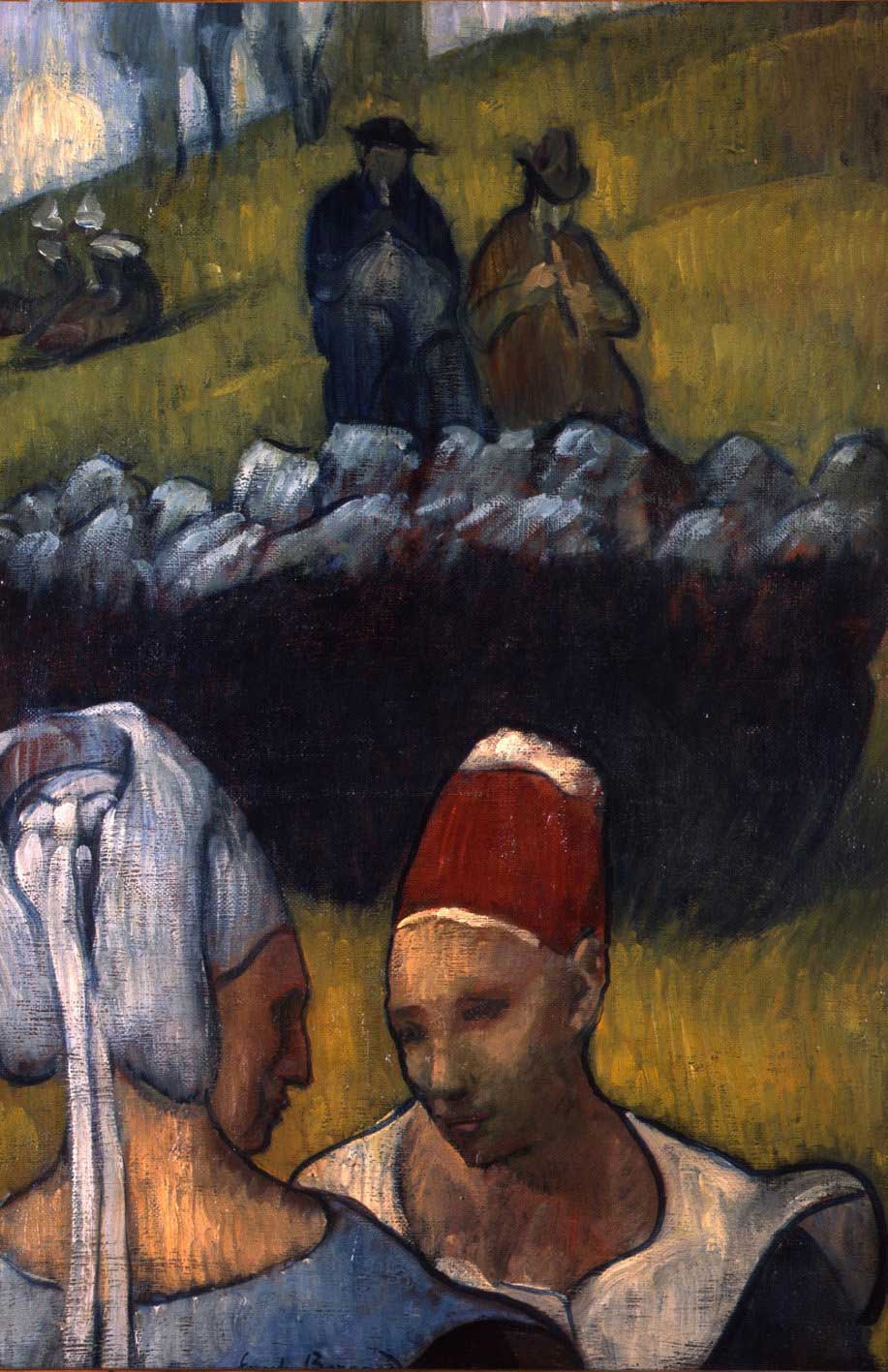 La Ronde bretonne - Émile Bernard image 1 tableau peint à l’huile sur toile