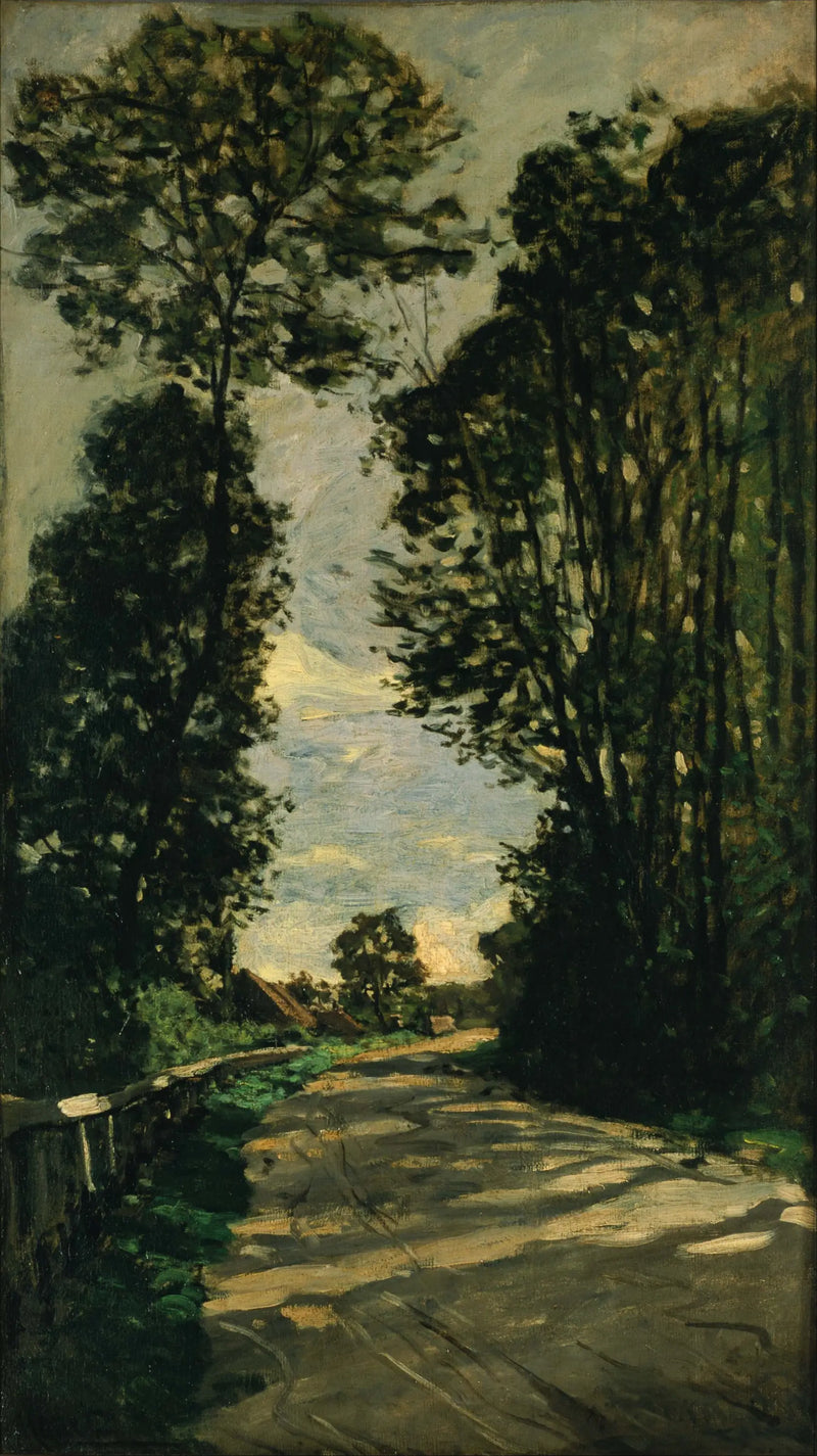 Vägen till gården Saint-Siméon - Claude Monet