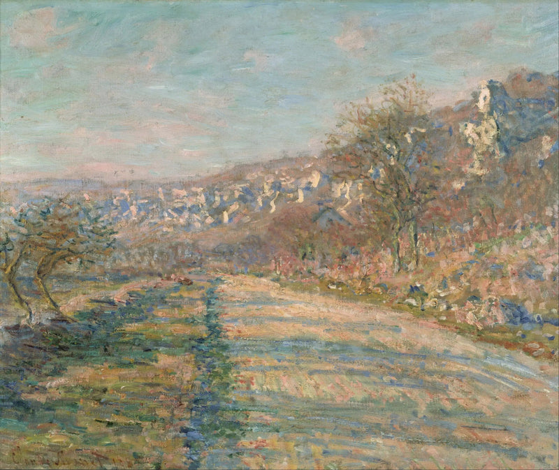 Vägen till La Roche-Guyon - Claude Monet