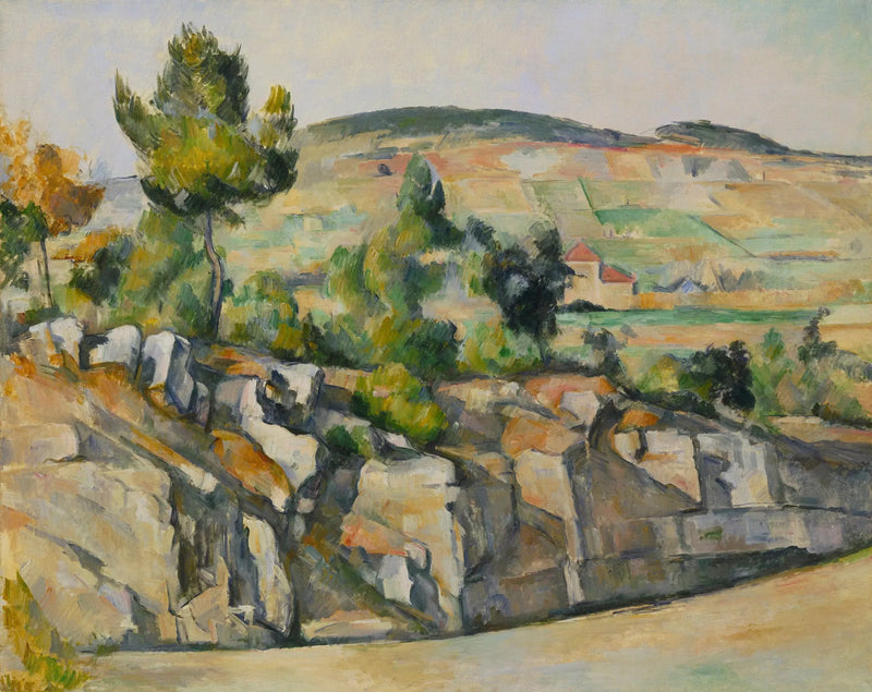 Vägen i Provence - Paul Cézanne