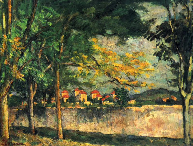 Vägen; Murmuren - Paul Cézanne