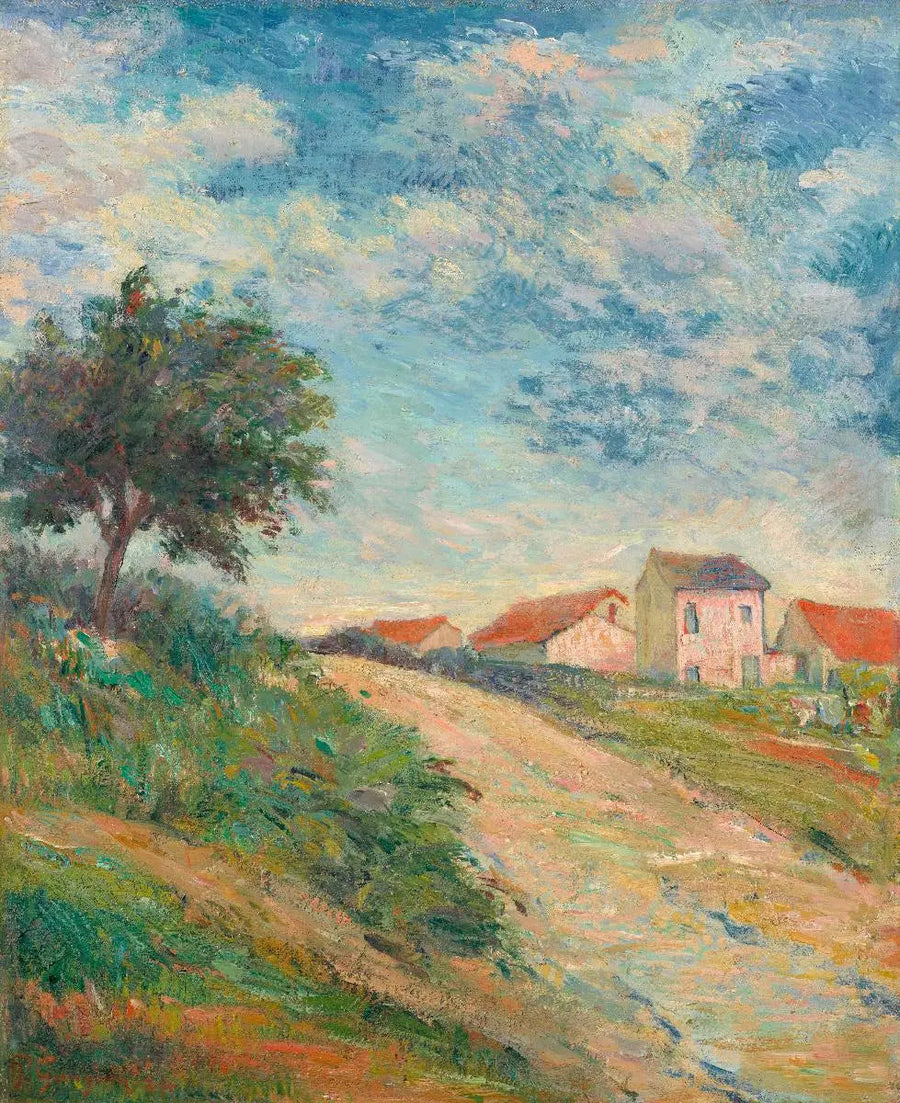 Den uppåtgående vägen - Paul Gauguin