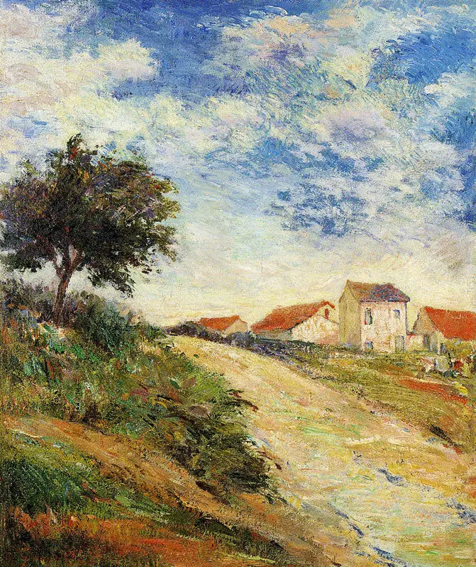 Den uppåtgående vägen - Paul Gauguin