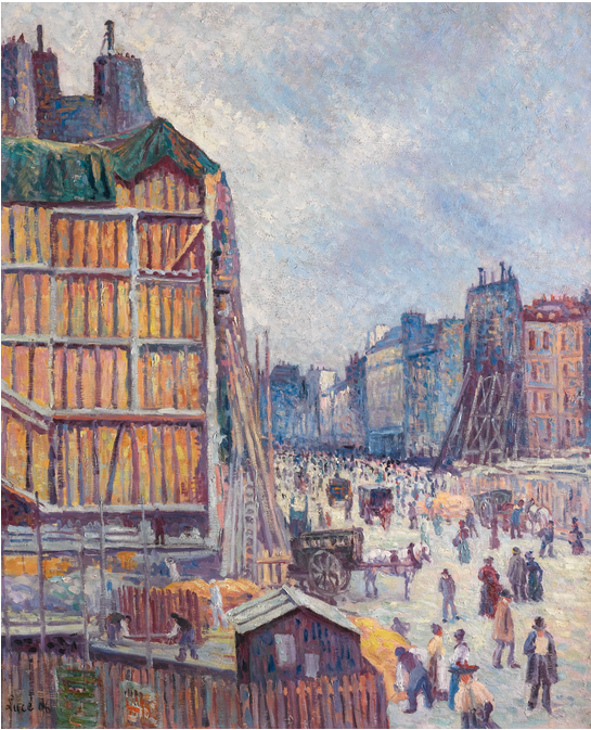 Réaumur-gatan - Maximilien Luce