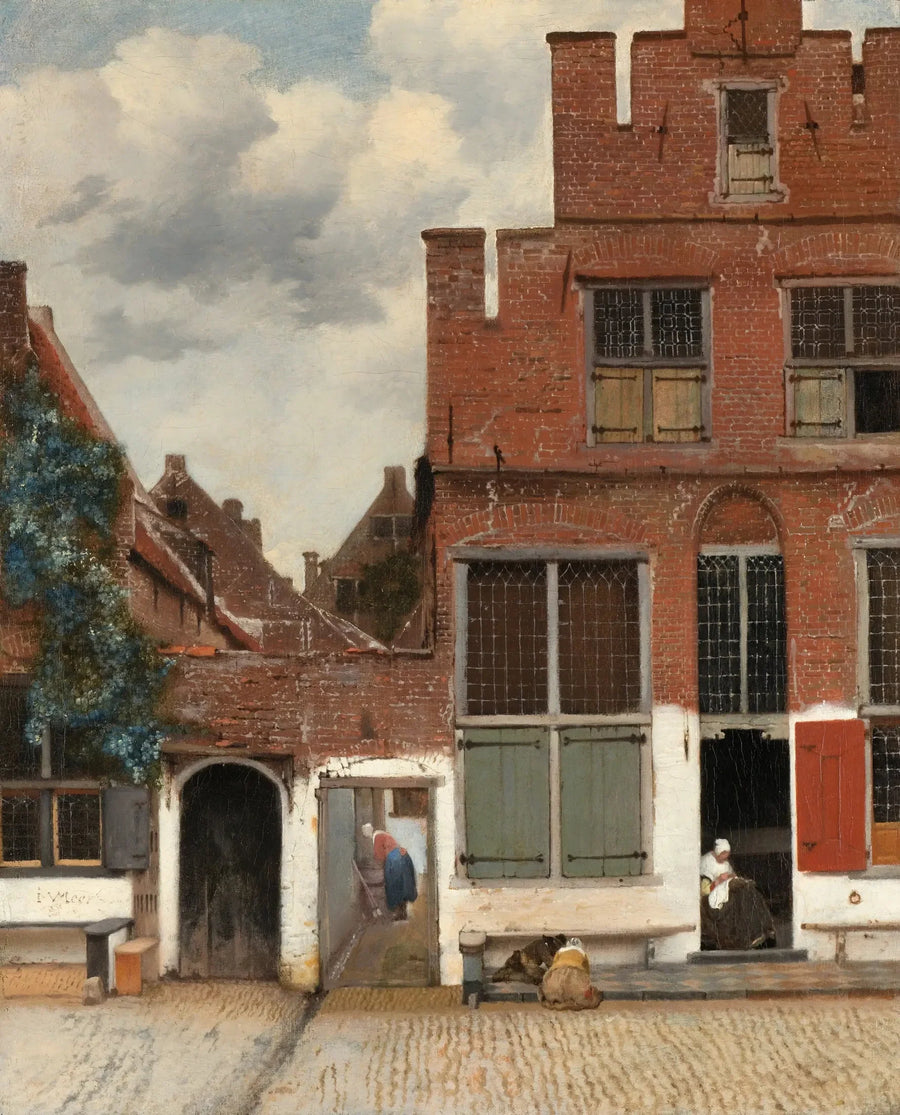 Gränden - Johannes Vermeer