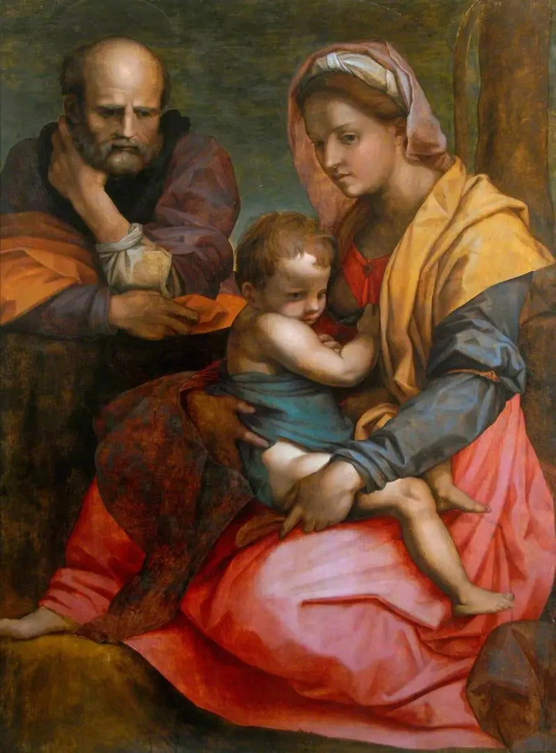 Den heliga familjen - Andrea del Sarto