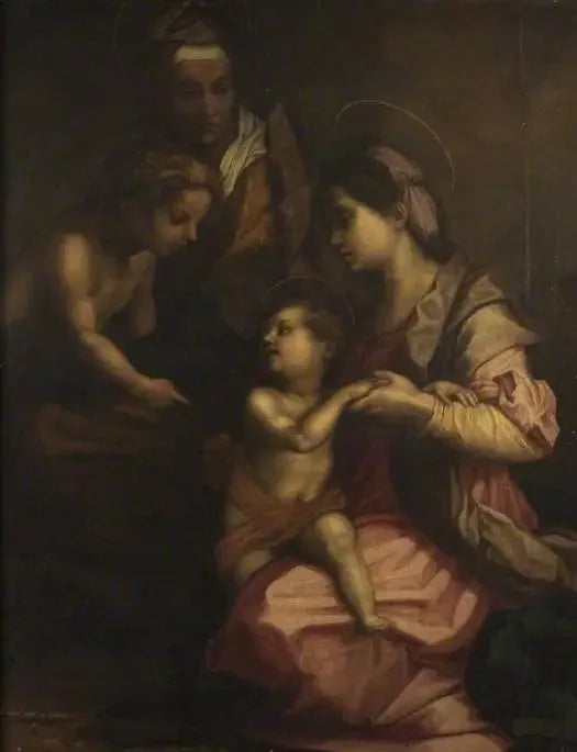 Den heliga familjen - Andrea del Sarto