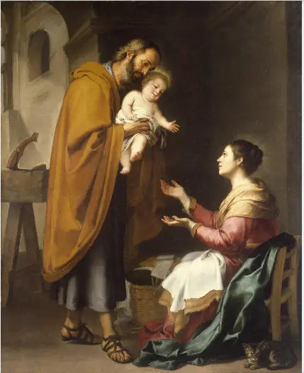 Den heliga familjen - Bartolomé Esteban Murillo