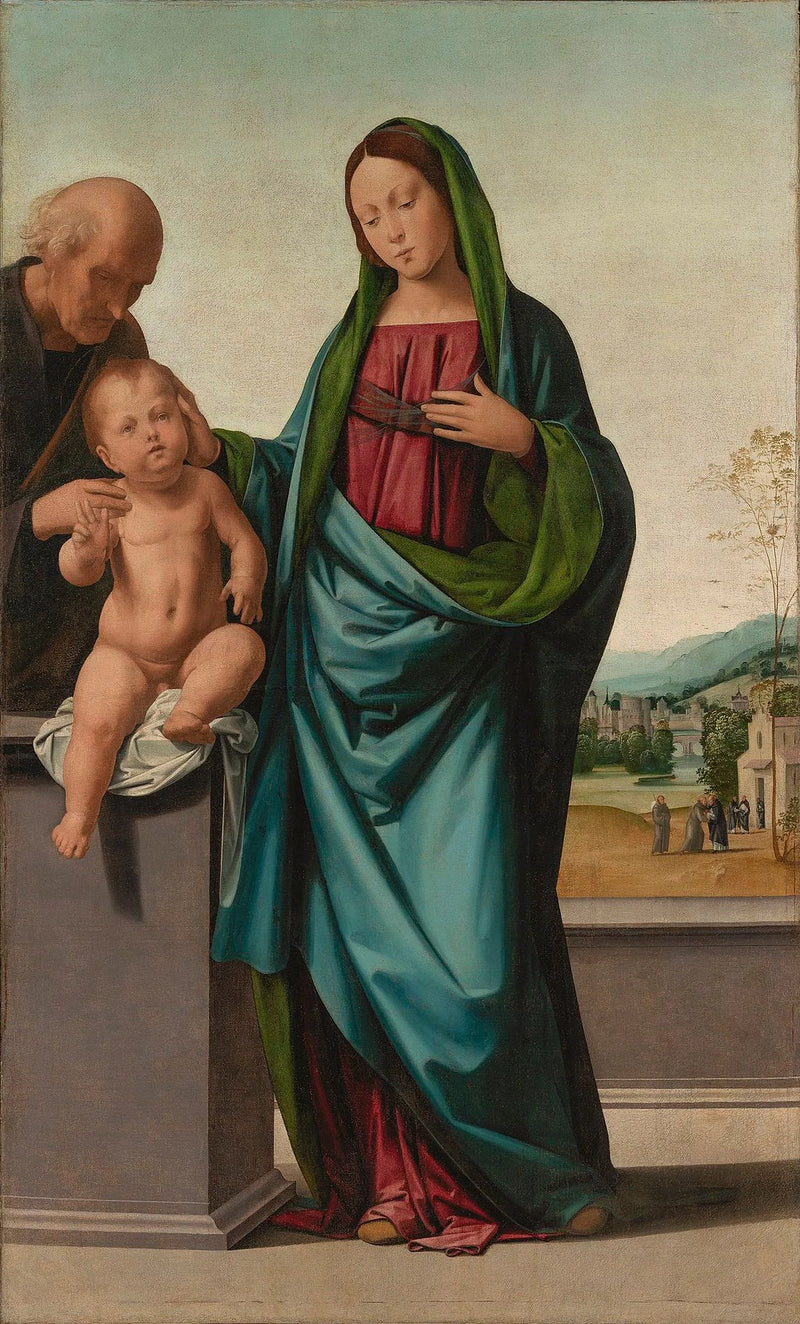 Den heliga familjen - Fra Bartolomeo