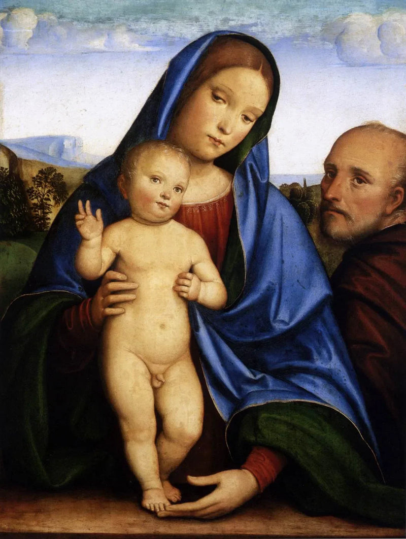 Den heliga familjen - Francesco Francia