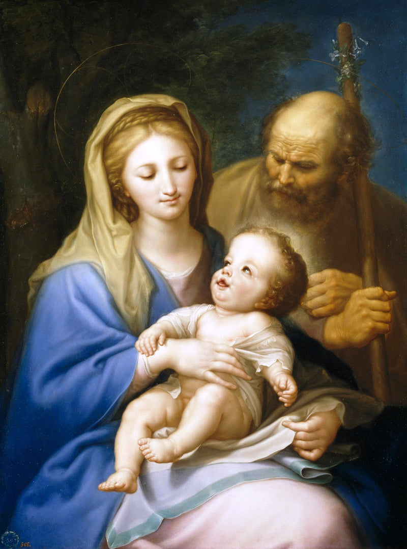 Den heliga familjen - Francisco Bayeu