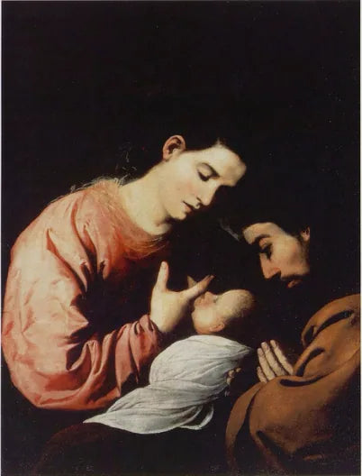 Den heliga familjen - Francisco de Zurbarán